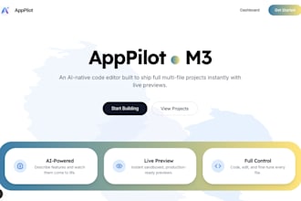 create ai integrated websites