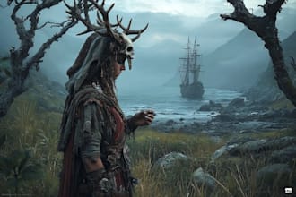 make amazing stylized environment concept art