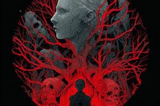 make fantasy or dark creepy horror art illustration