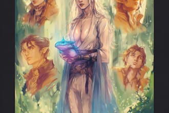 paint a realistic or fantasy portrait