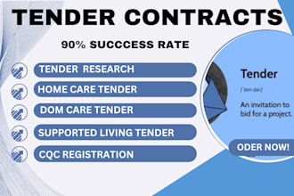 bid uk tender healthcare, supported living tender cqc registration, policies