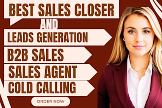 close high ticket sales b2b leads generation sales closer verified sales leads