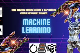 develop machine or deep learning models using pytorch, tensorflow and keras