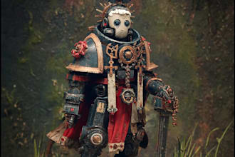 paint your 40k, aos, and other warhammer related miniatures