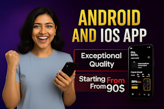 develop high quality flutter mobile apps for android, ios, and iphone