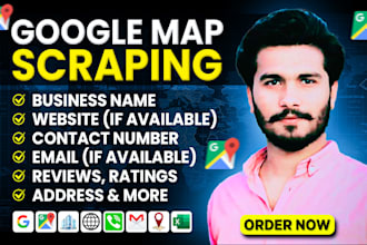 do google map scraping for business leads with email addresses