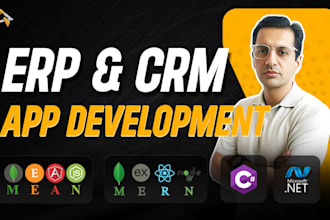 develop custom CRM erp and business automation solutions