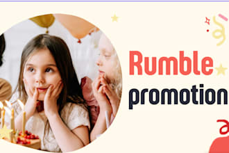 do organic rumble video promotion, rumble monetization