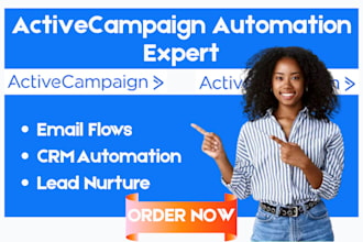 run a high converting activecampaign email marketing campaigns for businesses
