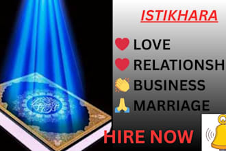 do istikhara dua for love, marriage, business, relationship and divorce