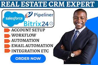 setup salesforce bitrix24 insightly pipelinerpro automation pipeliner automation