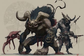 draw a monster design