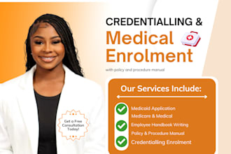 setup group home, apply for medicaid, medicare, nemt, credentialing enrolment