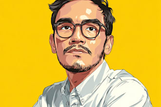 create stunning vector portrait and illustration