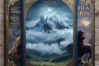 do create an epic fantasy book cover