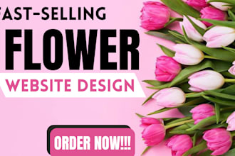 design fast selling flower shopify store florist website flower store and flower