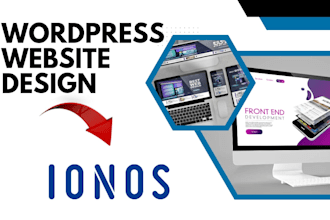 design or redesign a responsive wordpress website on ionos
