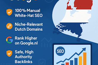 build da90 SEO dutch backlinks for google netherland ranking
