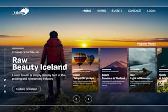 design a stunning responsive website hero section in figma