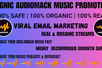 do best audiomack music promotion using email marketing campaign