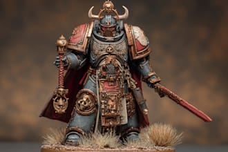 paint your warhammer 40k tabletop miniature sigmar dnd mini