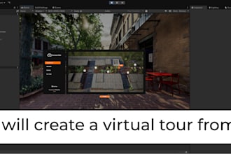 create a virtual tour from your 360 photos