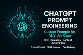 be your chatgpt prompt engineer for any project