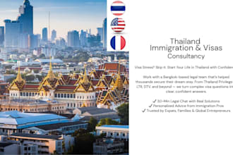 consult on thailand immigration and long term visa options