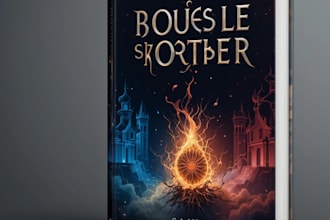 do a book cover design, book cover or design cover