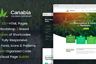 design cannabis cbd website,marijuana and tobacco website,cannabis landing page
