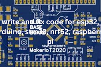 write and fix code for esp32, arduino, stm32, nrf52, raspberry pi