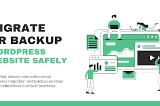 migrate or backup wordpress website safely