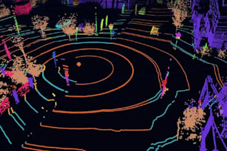 perform 3d bounding box and semantic segmentation for lidar
