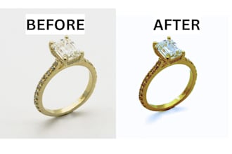 professionally edit and retouch your jewelry photos