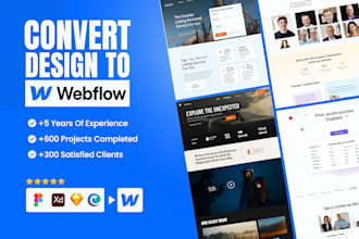 design redesign fix webflow website design duplicate website figma to webflow