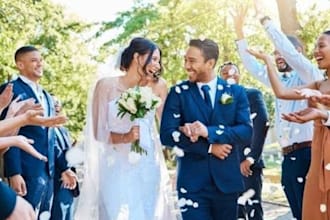 transform raw wedding footage into a romantic film