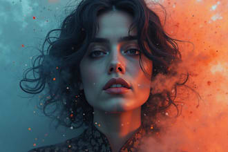 make stunning album cover art for single ep