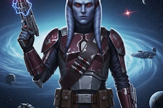 design your sci fi and star wars character
