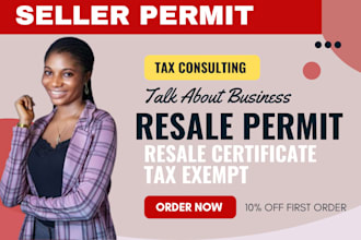 get your US seller permit and resale cert for amazon, shopify or etsy fast