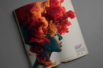 design print ad, magazine ad, newspaper ad, flyer or poster