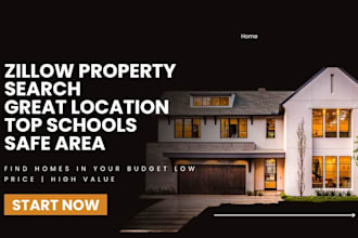 do smart zillow property search with filters for safety, school, park