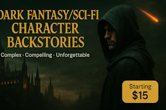create compelling characters with dark secrets and depth