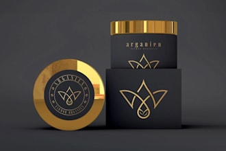 design a luxury spa, beauty, wellness and natural health logo
