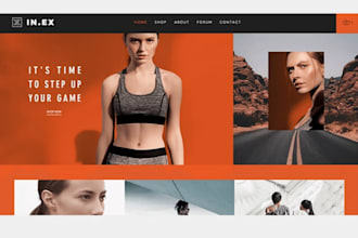build seo optimized activewear, ethnic wear, streetwear, gothic ecommerce store