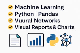 analyze your data and build prediction models using python