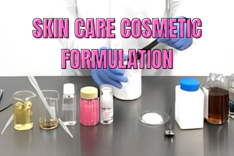 be chemist of cosmetics and skin care formulation