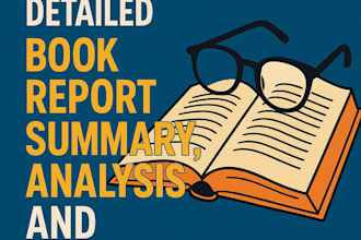 create detailed book report, summary, analysis and review