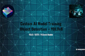 do model training for object detection and classification