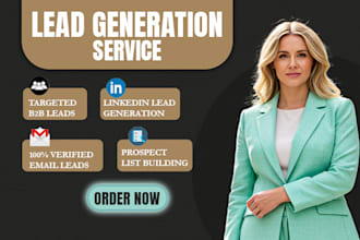provide targeted b2b lead generation, prospect list building and mobile phone