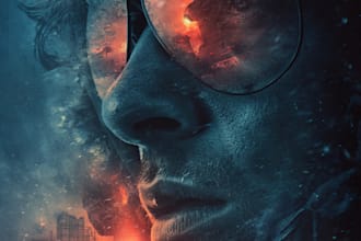 design a professional movie poster for you